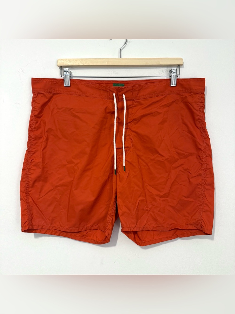 Sid Mashburn Men’s Drawstring Unlined Nylon Swim Shorts